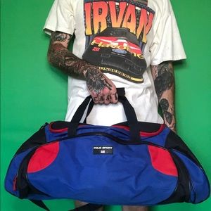 Vintage Polo Sport Duffel Bag
